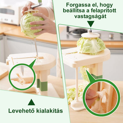 🥬 🥬 Többfunkciós káposztaaprító és szeletelőgép